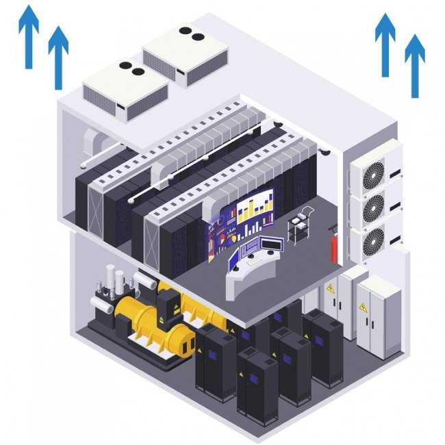 Вытяжная вентиляция серверной Вытяжная вентиляция серверной